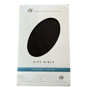 Crossway ESV (English Standard Version) Coffee Color Gift Bible. New in Box